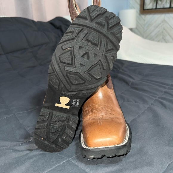 ARIAT Women's Unbridled Rancher Venttek Western Boots - Hickory Smoke/Copper - Picture 2 of 5